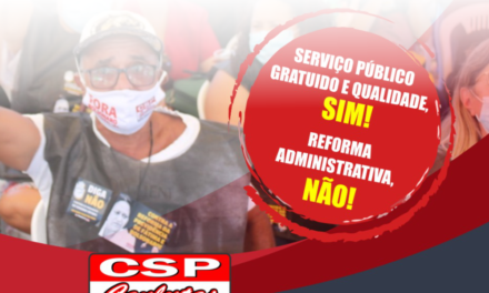 Servidores públicos realizam atos contra a reforma Administrativa na quinta-feira (10)