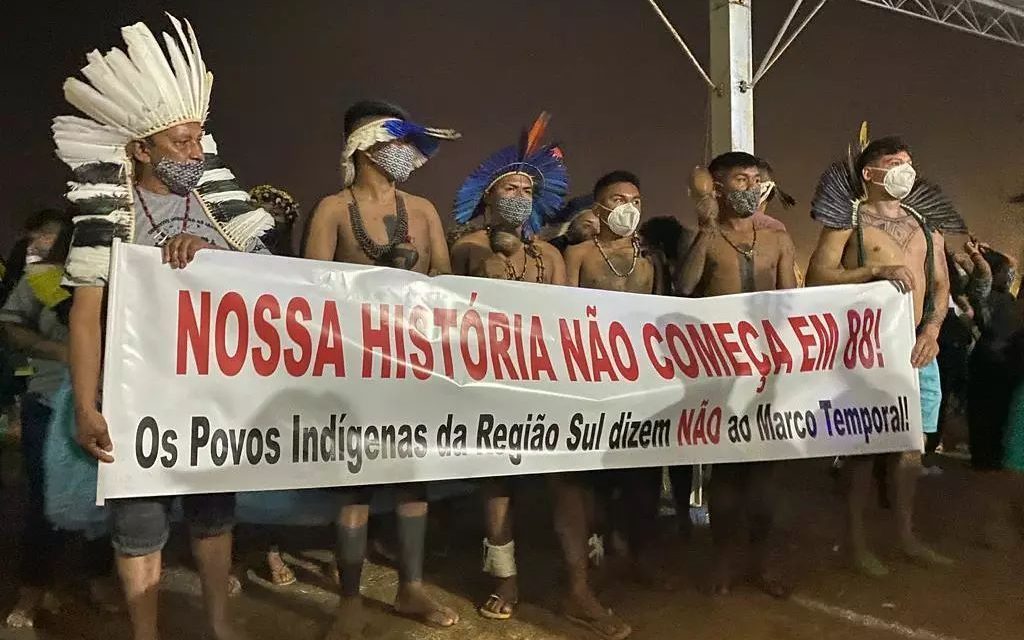 Indígenas de 117 povos iniciam novo acampamento em Brasília (DF)