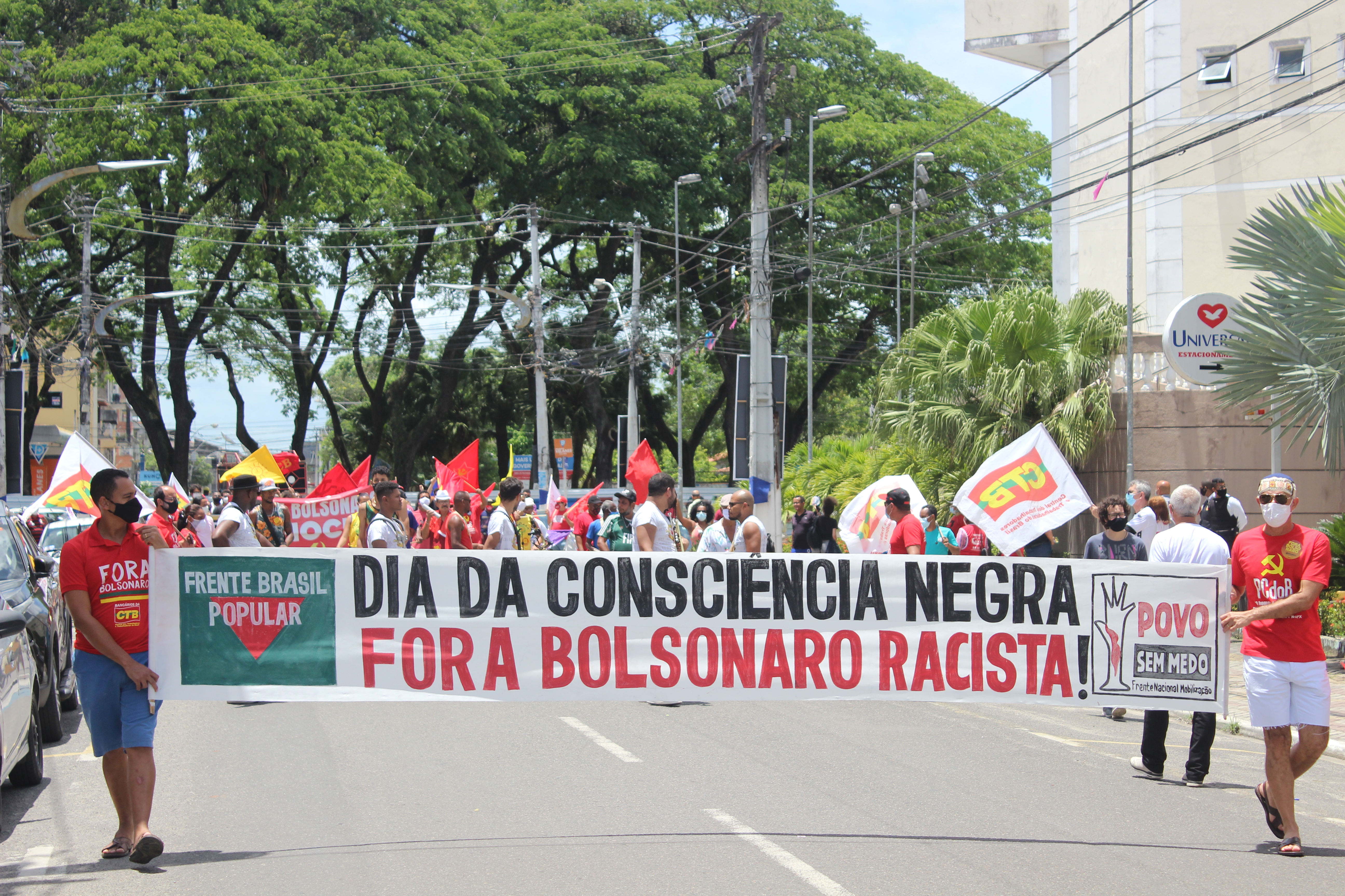 20N: Itabuna nas ruas contra o racismo e pelo Fora Bolsonaro
