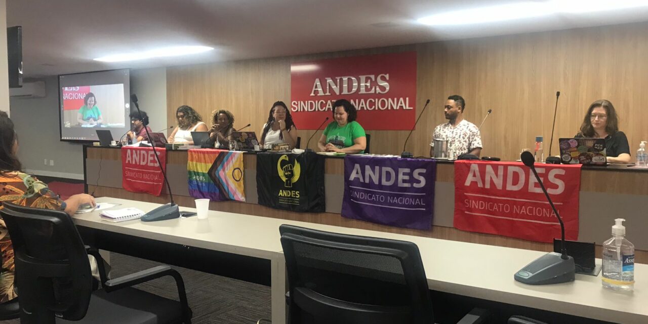 ADUSC participa da Reunião do GT de Políticas de Classe, Étnico-racial, Gênero e Diversidade Sexual do ANDES-SN, em Brasília