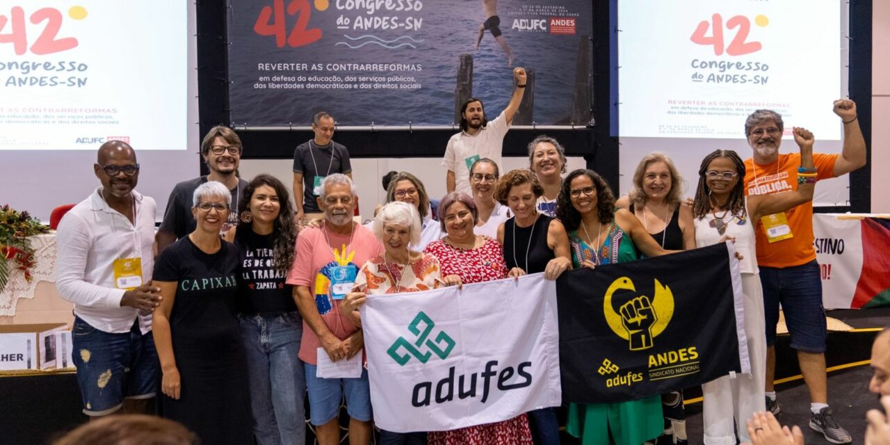 Vitória (ES) será a sede do 43º Congresso do ANDES-SN