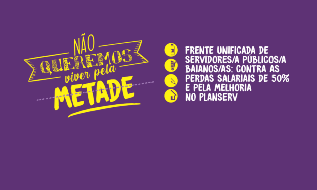 18 de abril: Participe do ato público em Salvador